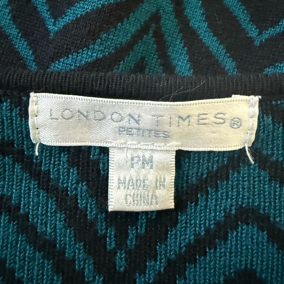 London Times Lorenzo Knit Dress, Size MP - Picture 8 of 9